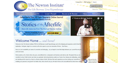 Desktop Screenshot of newtoninstitute.org